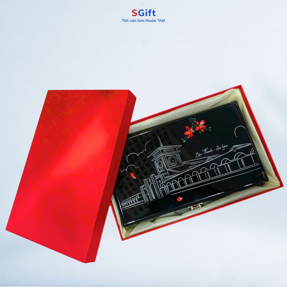 hộp trang sức sơn mài