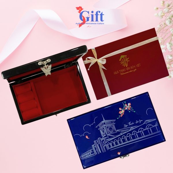 Hộp trang sức sơn mài