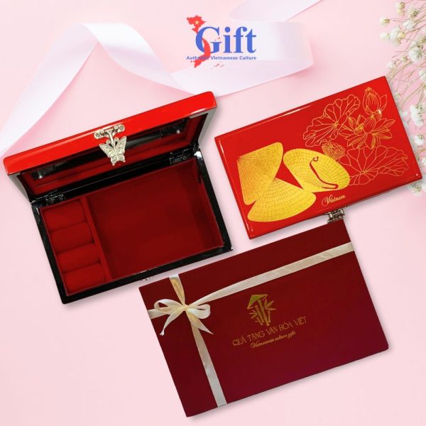 Hộp trang sức sơn mài