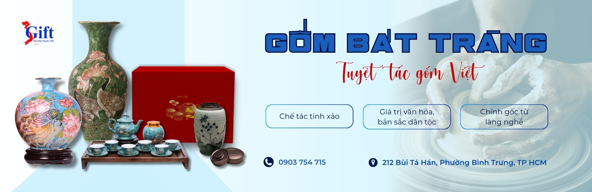 Gốm Bát Tràng cao cấp