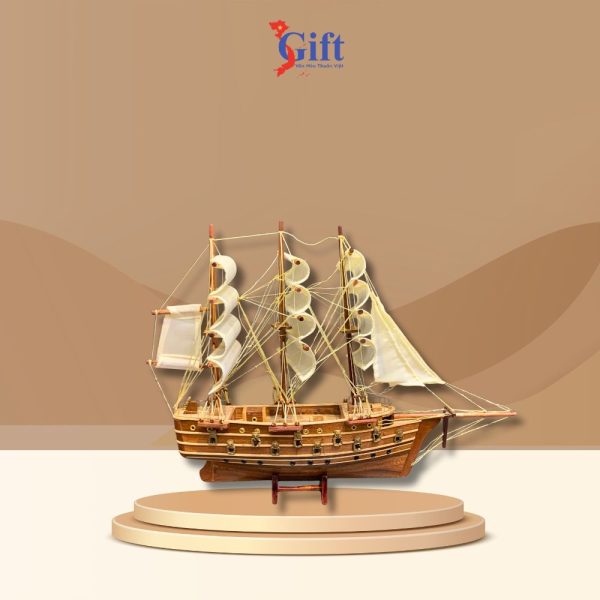 Mô Hình Tàu Thuyền Chiến Cổ Jylland SGMNV-TB27-1