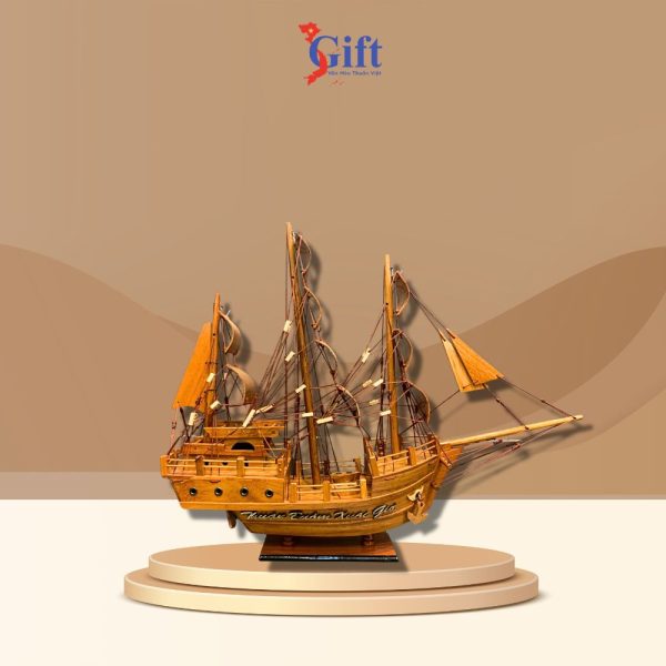 Mô Hình Tàu Thuyền Thái Lan gỗ hương
