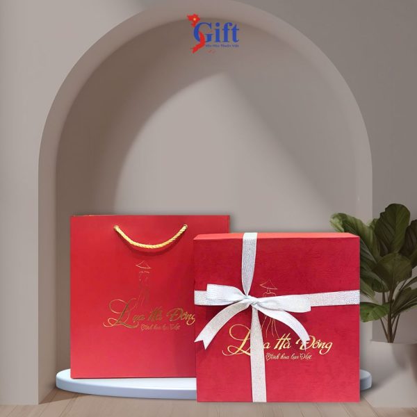 Hộp khăn lụa SGift