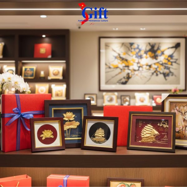 24K Gold-Plated Copper Painting