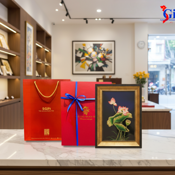 Lotus Lacquer Painting SG02.1