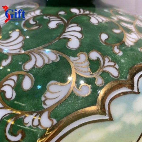 Bình Thu Tài Hút Lộc Mã Đáo Thành Công Gốm Bát Tràng, Quà Tặng Cao Cấp SG08.3