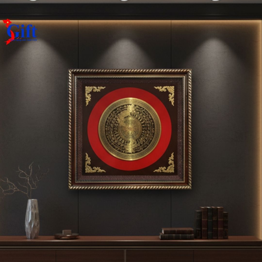 Tranh đĩa làng Đại bái cao cấp Sgift