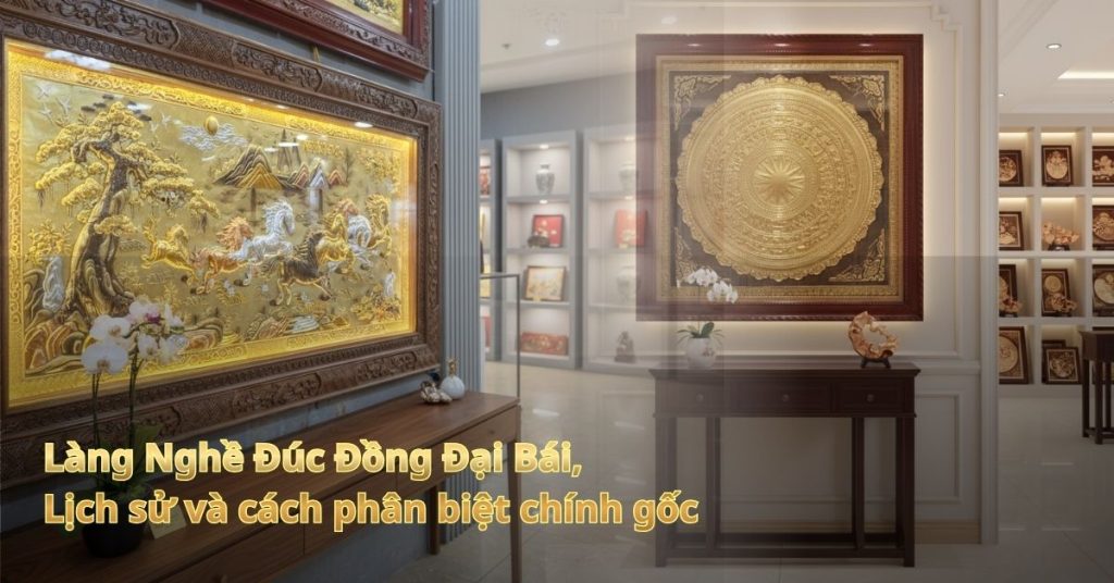 Làng Nghề Đúc Đồng Đại Bái, Lịch sử và cách phân biệt chính gốc