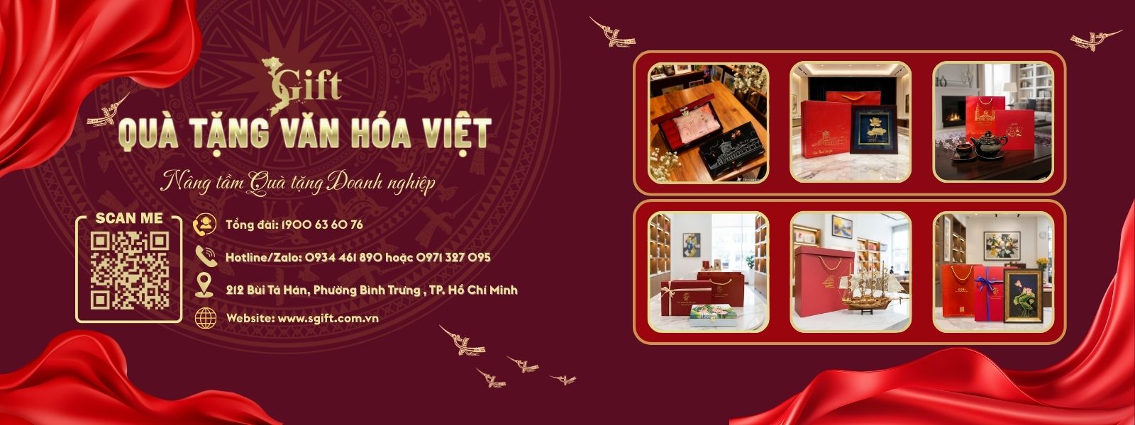 banner Sgift quà tặng doanh nghiệp cao cấp