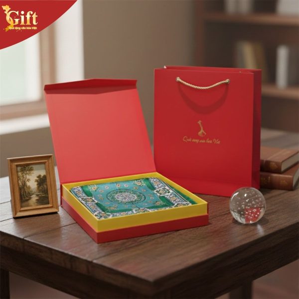 Khăn lụa cao cấp - Lower Silk Scaft 100% 90x90cm SG-HBHT90-23