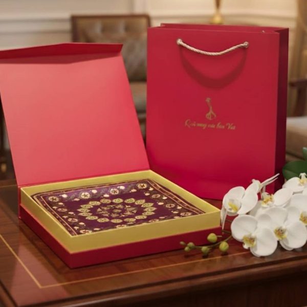 Khăn lụa cao cấp - Uzbek Silk Scaft 100% 110X110CM SG-HBNTV110