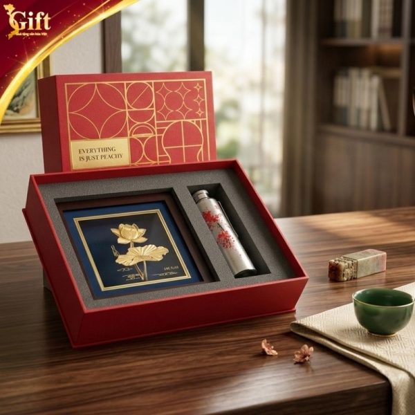 Set quà A5 Hòa Sắc Truyền Thống