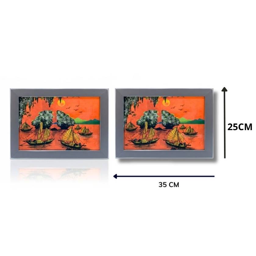 Tranh Sơn Mài Phong Cảnh