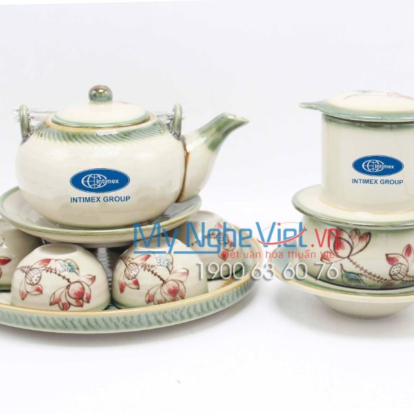 Combo Bộ Bình Trà +phin cà phê MNV-BTI007-INTIMEX GROUP (HÀNG ĐẶT)