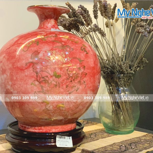 Bình Thu Tài Lộc Gốm Công Thành Danh Toại