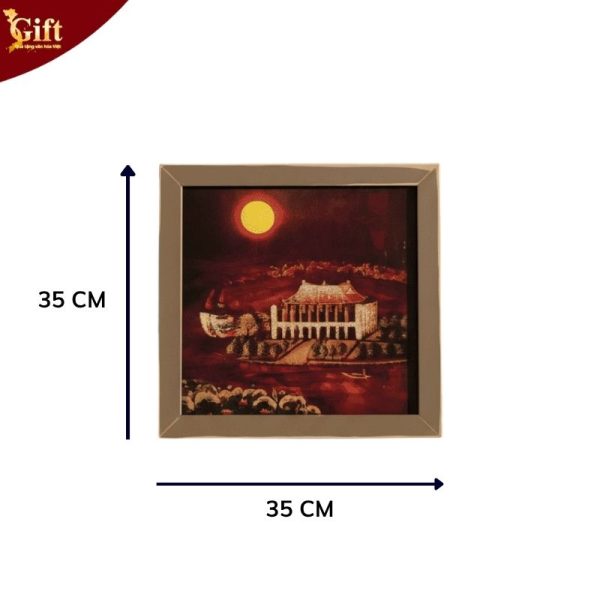 Tranh Sơn Mài Bến Nhà Rồng