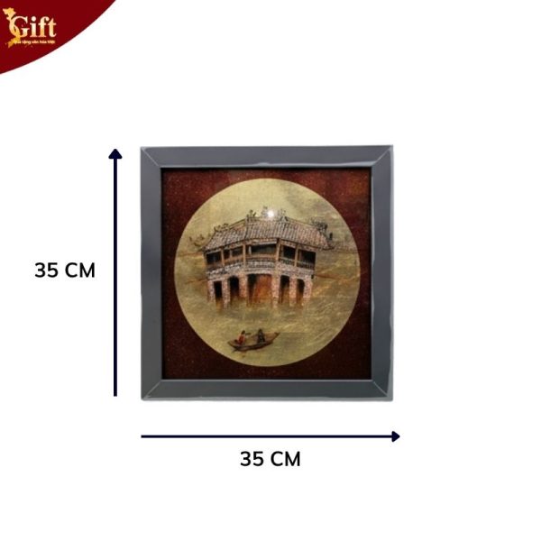 Tranh Sơn Mài Chùa Cầu