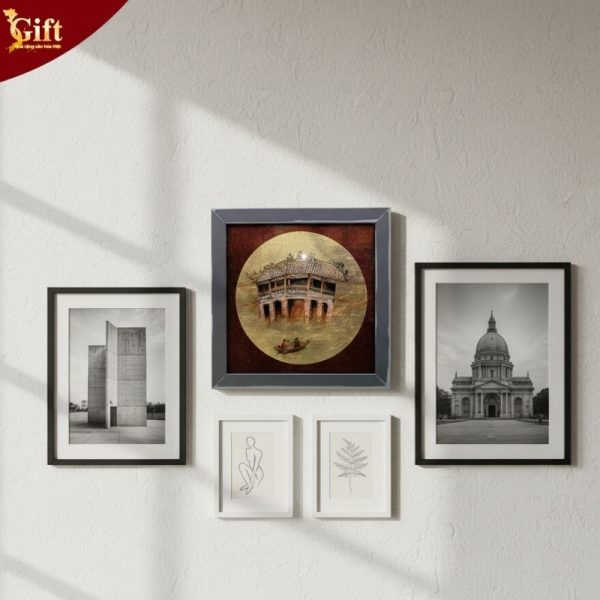 Tranh Sơn Mài Chùa Cầu