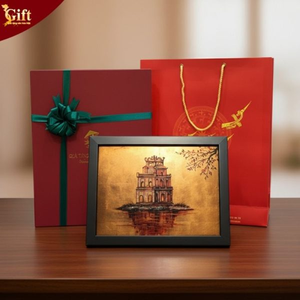 Tranh Sơn Mài Vẽ Hồ Gươm