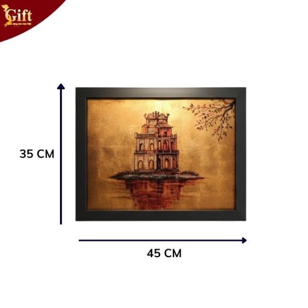 Tranh Sơn Mài Vẽ Hồ Gươm